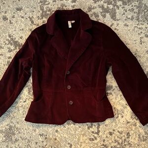 Corduroy Blazer Jacket